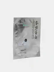Серебряный silk Mask тканевые маски для лица с протеинами шелка, 30 г
