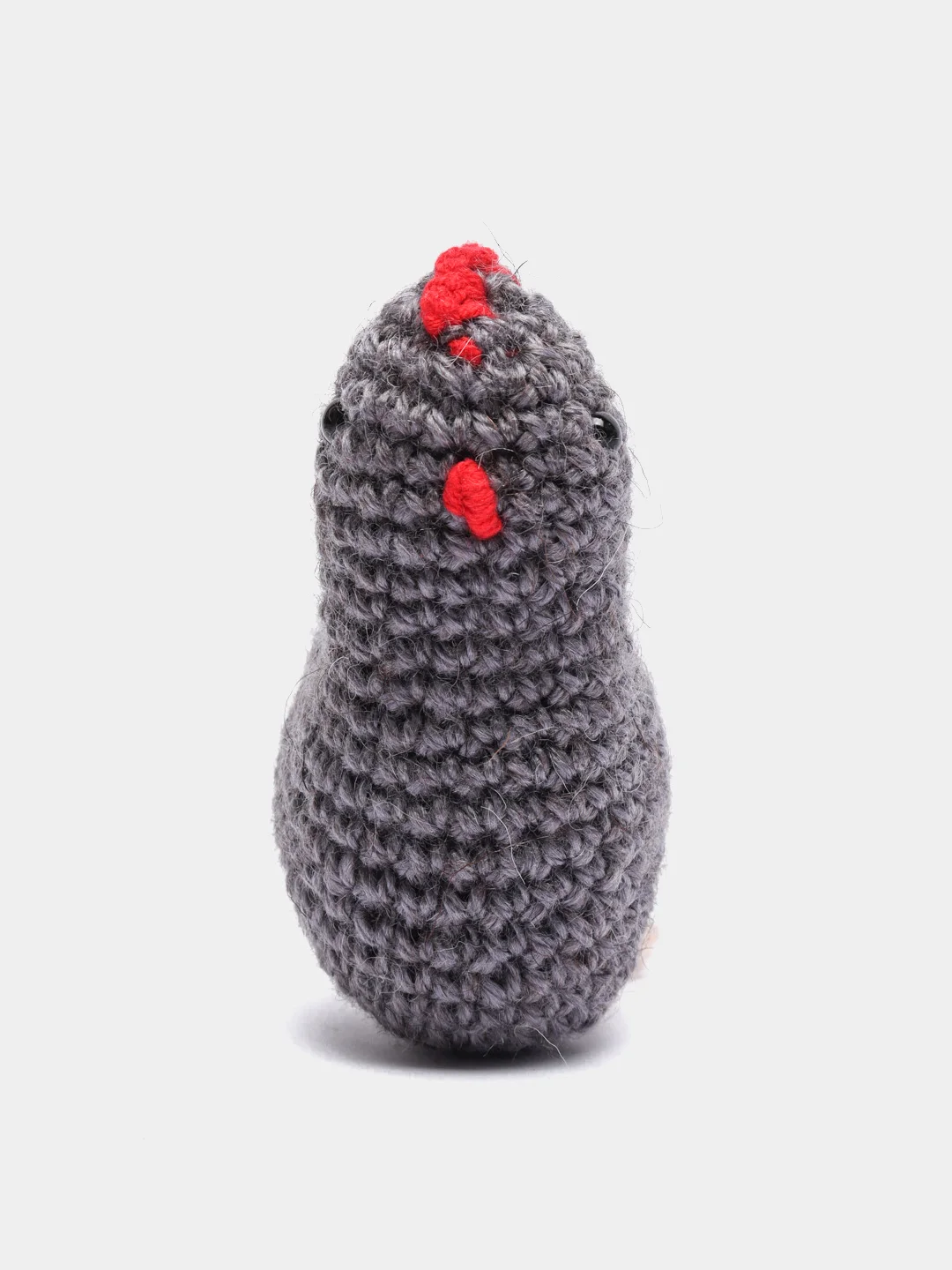 Угольный мягкая игрушка "Курочка"/ручная работа/игрушка на елку/в кроватку/в коляску/декор на Пасху