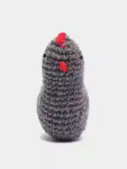 Угольный мягкая игрушка "Курочка"/ручная работа/игрушка на елку/в кроватку/в коляску/декор на Пасху