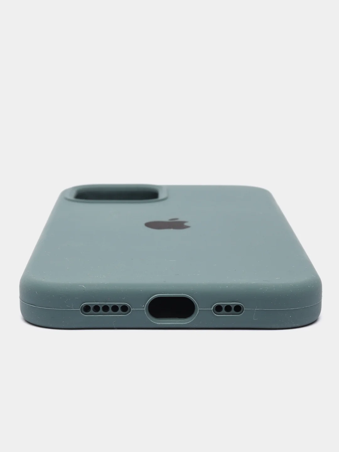 Синий меланж чехол силиконовый Silicone Case для iPhone 12, 12 Pro, 12 Pro Max, 12 Mini