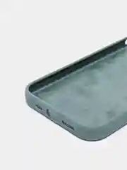 Синий меланж чехол силиконовый Silicone Case для iPhone 12, 12 Pro, 12 Pro Max, 12 Mini
