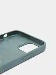 Синий меланж чехол силиконовый Silicone Case для iPhone 12, 12 Pro, 12 Pro Max, 12 Mini