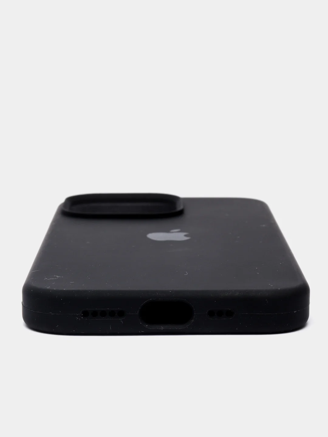 Черный чехол Silicone Case ( Чехол силиконовый ) для iPhone 13 / 13 Pro / 13 Pro Max / 13 Mini