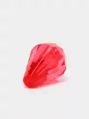 Красный бусины в форме капли, из акрила, 8 х 12 мм, 10 штук