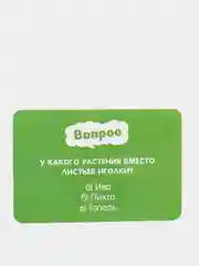 Игра-викторина "Природа" 5+, 50 карточек