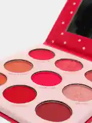 Розовый тени - глиттер для век 9 оттенков Ever Beauty