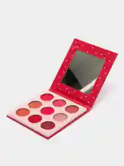 Розовый тени - глиттер для век 9 оттенков Ever Beauty