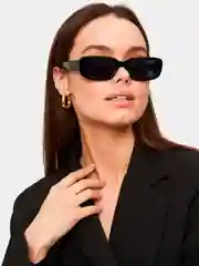 Белый солнцезащитные очки стильные