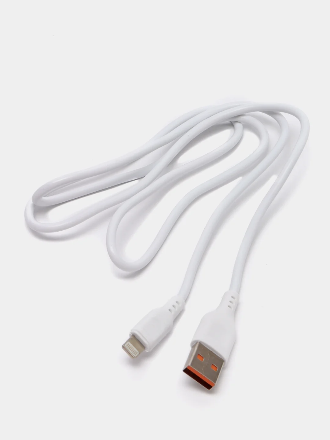 Черный кабель Denmen D01 microUSB, Type-C, Lightning быстрая зарядка, 1 м