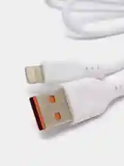 Черный кабель Denmen D01 microUSB, Type-C, Lightning быстрая зарядка, 1 м