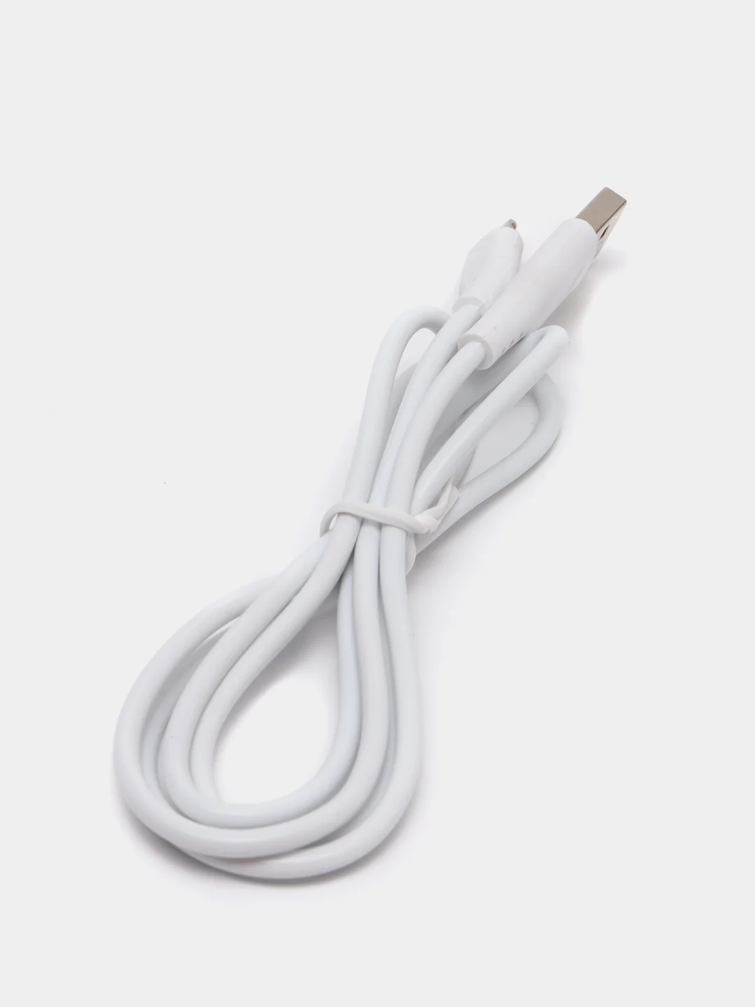Черный кабель Denmen D01 microUSB, Type-C, Lightning быстрая зарядка, 1 м