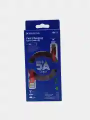 Красный кабель для зарядки и передачи данных Type-C/Micro-USB BOROFONE BU13