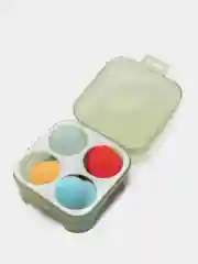 Зеленый набор спонжей 4шт, спонж для макияжа, капелька