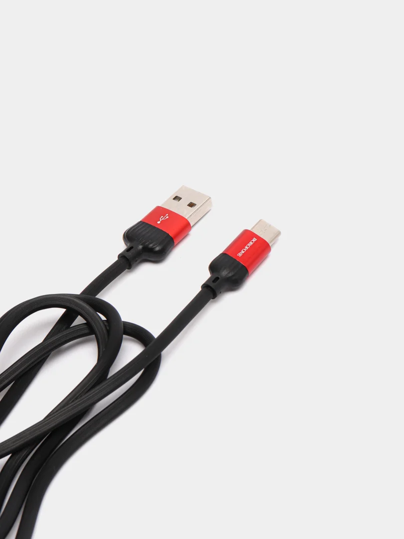 Красный кабель USB-C BX28 Dignity