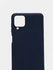 Синий чехол для Samsung A12/A125F/M12/M127F, силиконовый, матовый