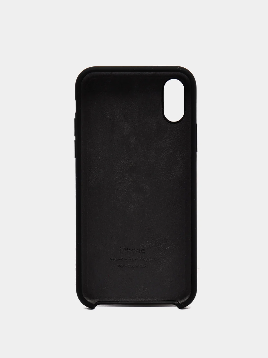 Фуксия чехол силиконовый для iPhone X/XS (Айфон)
