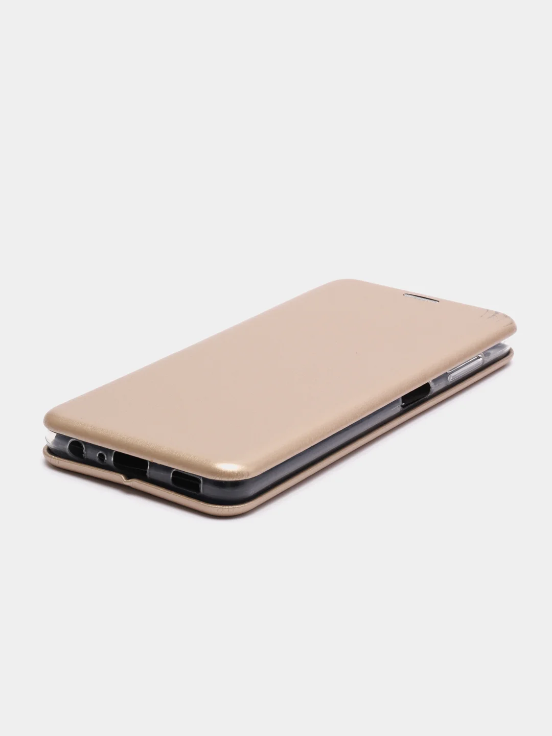 Золотой чехол книжка для Samsung Galaxy A22, M22, M32, Самсунг А22, М22, М32