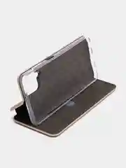 Золотой чехол книжка для Samsung Galaxy A22, M22, M32, Самсунг А22, М22, М32