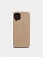 Золотой чехол книжка для Samsung Galaxy A22, M22, M32, Самсунг А22, М22, М32