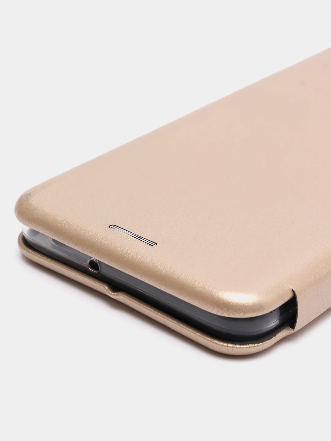 Золотой чехол книжка для Samsung Galaxy A22, M22, M32, Самсунг А22, М22, М32