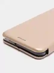 Золотой чехол книжка для Samsung Galaxy A22, M22, M32, Самсунг А22, М22, М32