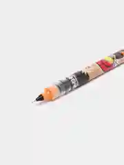 Оранжевый гелевая ручка аниме "Naruto" (Наруто) четыре расцветки, лицензия