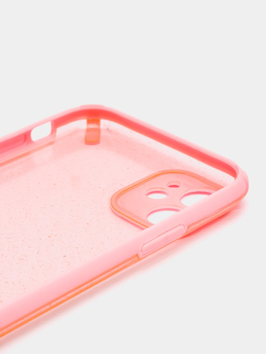 Розовый чехол для iPhone 11 Противоударные чехлы с блёстками