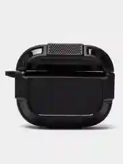 Черный силиконовый чехол для наушников Apple Airpods 3 эппл аирподс
