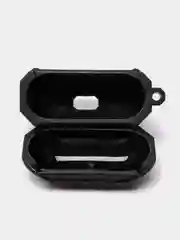 Черный силиконовый чехол для наушников Apple Airpods 3 эппл аирподс