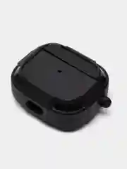 Черный силиконовый чехол для наушников Apple Airpods 3 эппл аирподс