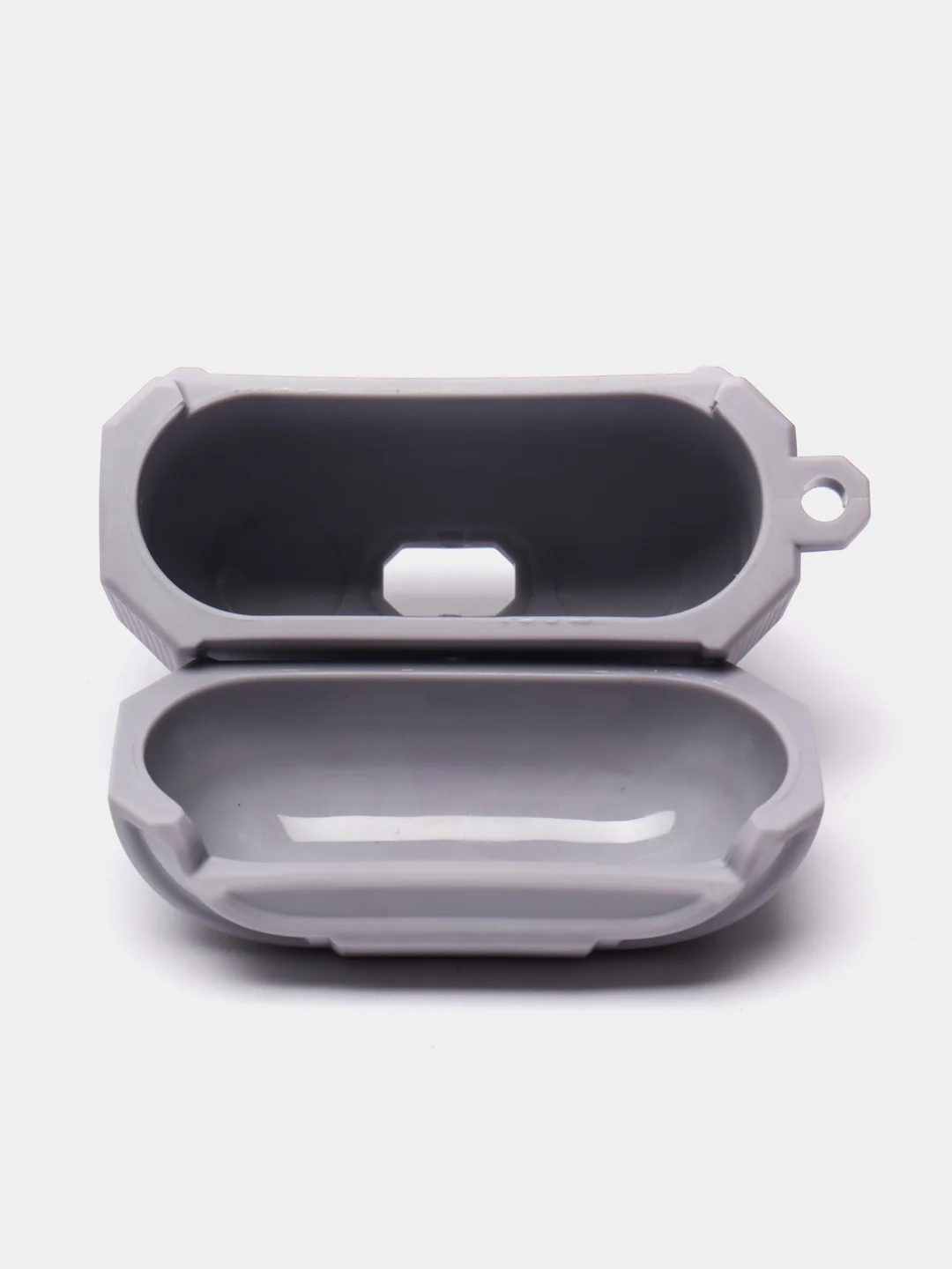 Серый силиконовый чехол для наушников Apple Airpods 3 эппл аирподс