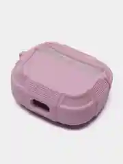 Розовый силиконовый чехол для наушников Apple Airpods 3 эппл аирподс