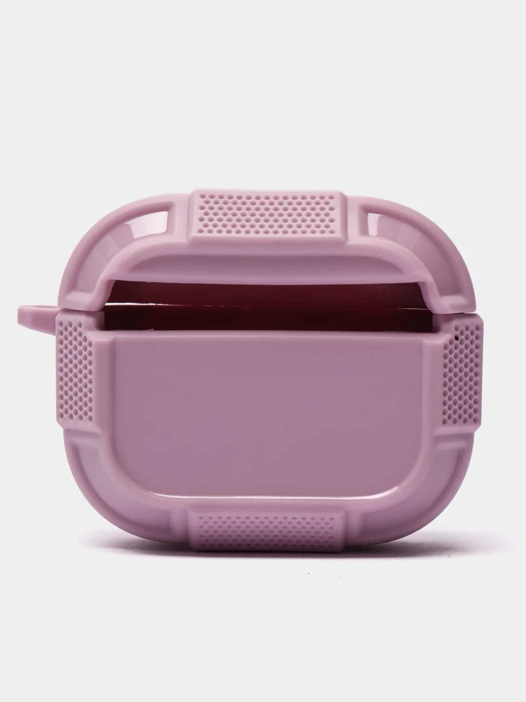 Розовый силиконовый чехол для наушников Apple Airpods 3 эппл аирподс