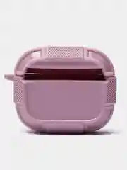 Розовый силиконовый чехол для наушников Apple Airpods 3 эппл аирподс