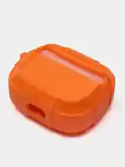 Оранжевый силиконовый чехол для наушников Apple Airpods 3 эппл аирподс