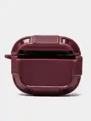 Багровый силиконовый чехол для наушников Apple Airpods 3 эппл аирподс