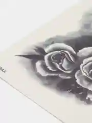 Коралловый меланж водонепроницаемые татуировки наклейки (временные) 15*21 см