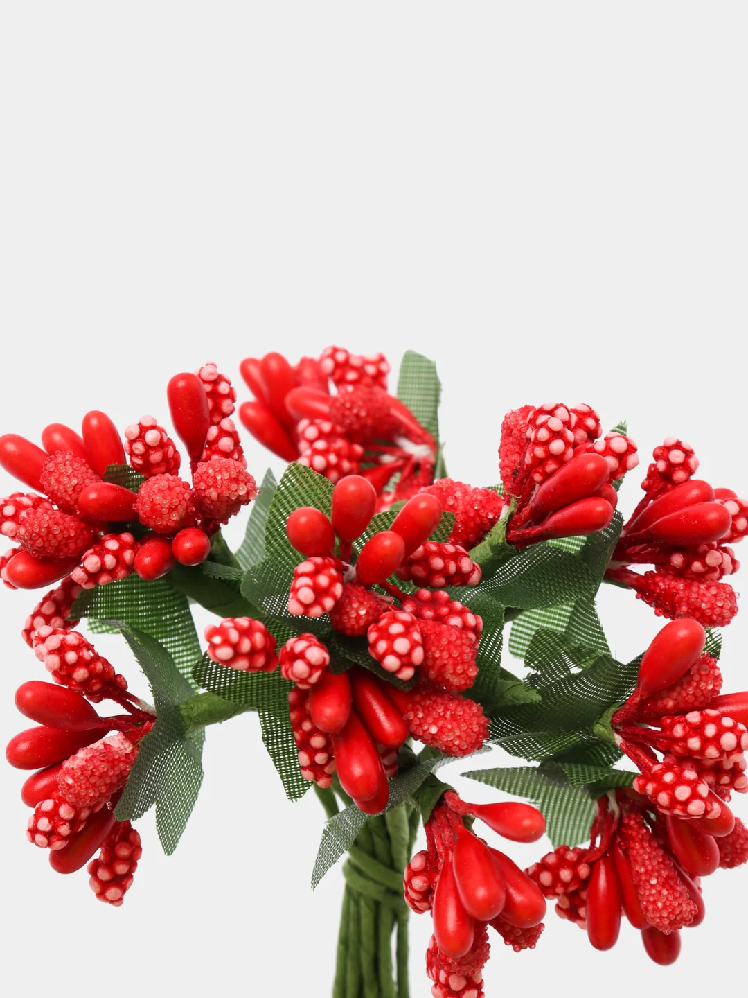 Красный тычинки сахарные для цветов