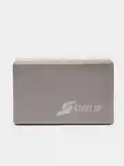 Блок для йоги Start up EG01, серый, 22 х 15,2 х 7,6 см