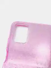 Пурпурный чехол Samsung Galaxy A03s, Самсунг Галакси А03с блестящий