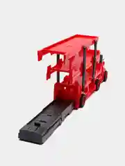 Красный набор игрушечных машинок