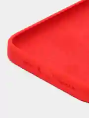 Красный чехол силиконовый для iPhone 13, 13 Pro, 13 Pro Max, с закрытым низом