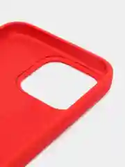 Красный чехол силиконовый для iPhone 13, 13 Pro, 13 Pro Max, с закрытым низом