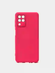 Кораллово-розовый чехол для Samsung A22 защита камеры