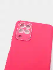 Кораллово-розовый чехол для Samsung A22 защита камеры