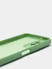 Лайм чехол для Samsung A22 защита камеры