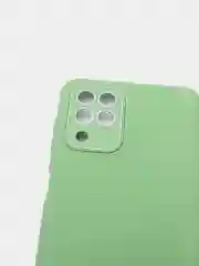 Лайм чехол для Samsung A22 защита камеры