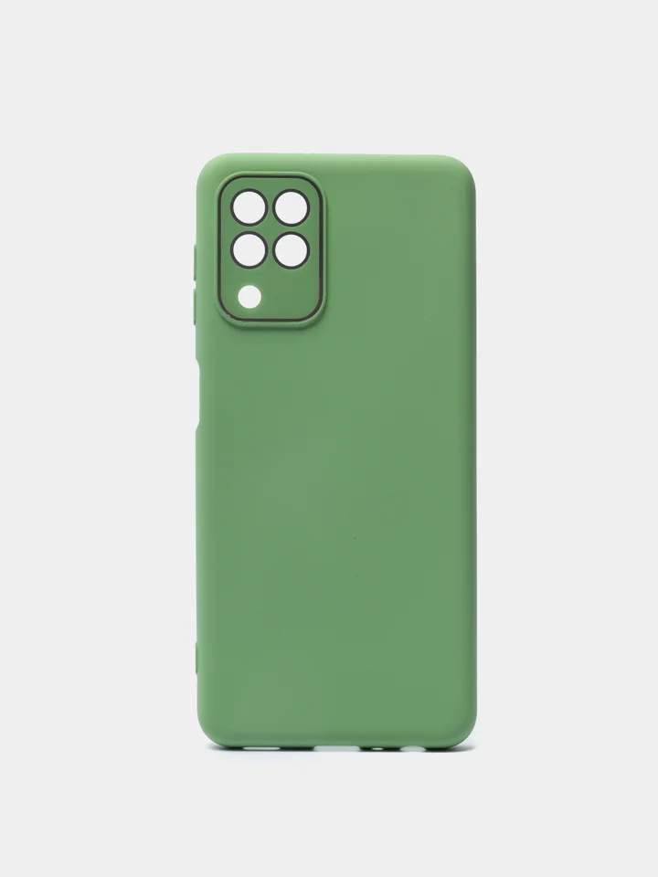 Лайм чехол для Samsung A22 защита камеры