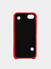 Чехол "Бархатное сердце" для iPhone 11, 12, 12 Pro, 6, 7, 8, SE (2020)