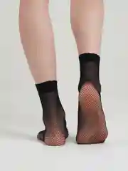 Носки капроновые в сетку
